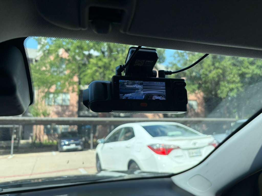 IIWEY N6 360° Dash Cam 4 Channel, Free 128GB Card, 8 IR Lights Night Vision | 5.8G WiFi-6 (up to 20MB/s) with App, 24/7 Parking Mode, FHD Front & Rear Inside Dash Cam for Car, 3.16