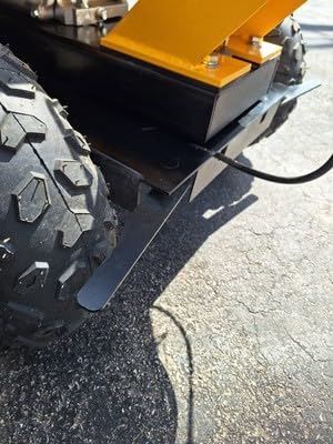 MechMaxx 12 Inch DUCAR 420cc 15HP Gasoline Engine Root Stump Grinder Tree Stump Removal, 8pcs Alloy Teeth, 12'' Cutting Height And 10'' Cutting Depth, Wheel Brake System, SGR1500 Yellow customer photo 1