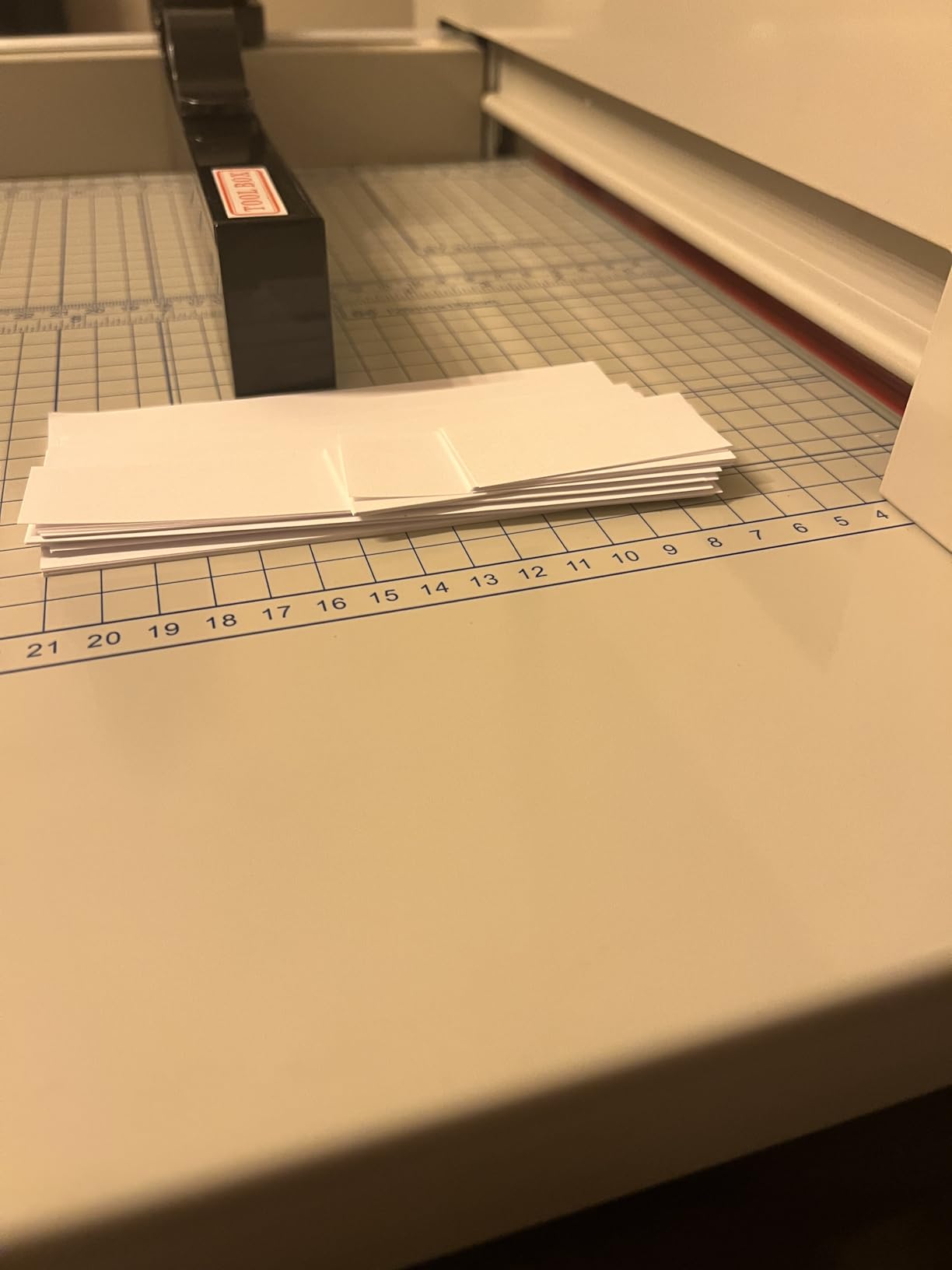 Guillotine Paper Cutter Heavy Duty 400 Sheet Capacity, Paper Cutter 12 Inch for A4 Paper with HSS Blade, Industrial Commercial Trimmer for Office, School, Print Shop, Safety Lock & Clear Grids customer photo 1
