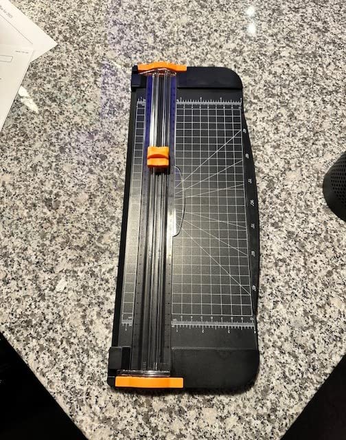 Guillotine Paper Cutter Heavy Duty 400 Sheet Capacity, Paper Cutter 12 Inch for A4 Paper with HSS Blade, Industrial Commercial Trimmer for Office, School, Print Shop, Safety Lock & Clear Grids customer photo 2
