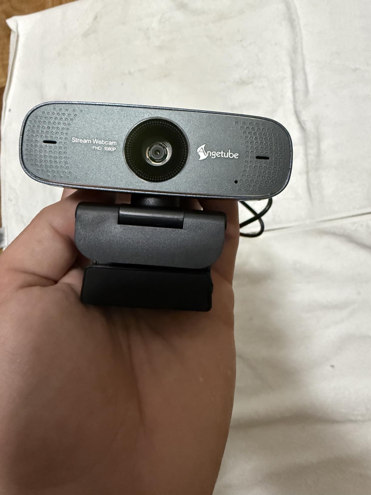 Angetube 1080P Webcam with Microphone, Autofocus Computer Camera for PC | 78°FOV, Plug&Play USB PC Web Cam, Streaming Camera for Laptop, Desktop, Mac, Windows, Works w/Zoom/Teams/Facetime/YouTube customer photo 2