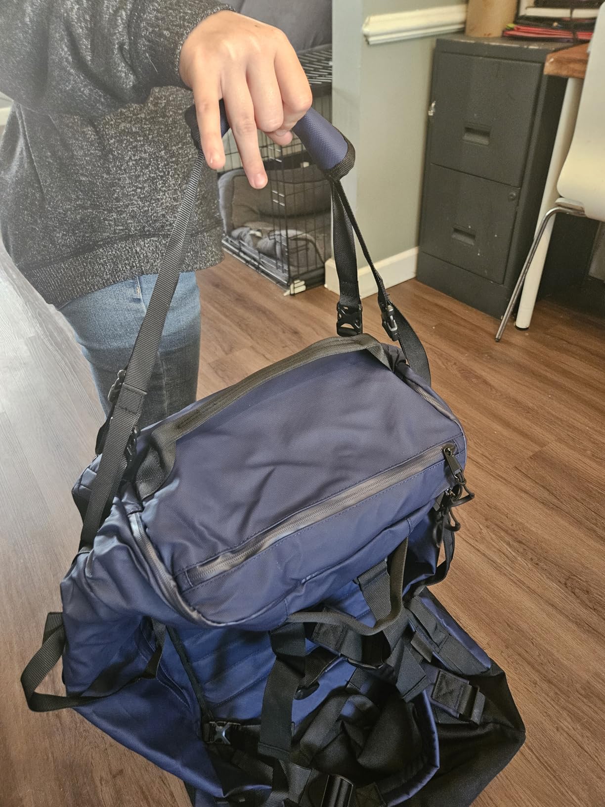 Rolling Duffle Bag with Wheels, 86L 30