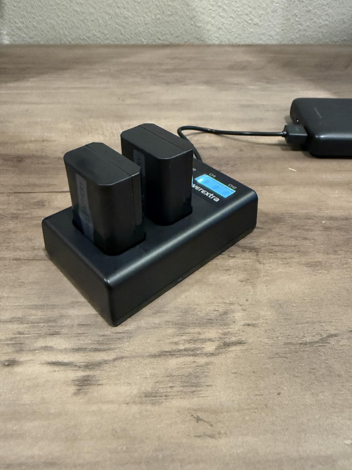 NP-FW50 Battery and Smart LCD Display Dual USB Charger | Compatible for Sony ZV-E10, Alpha a6500, a6300, a6000, a7s, a7, a7s ii, a7s, a5100, a5000, a7r, a7 ii Camera customer photo 1