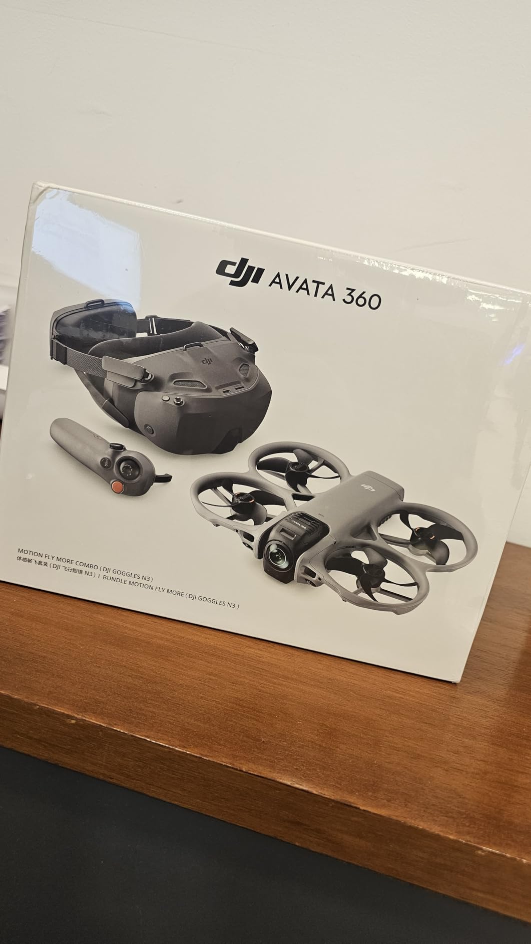 DJI Avata 360 Motion Fly More Combo, 8K 360 Camera Drone | 1-Inch-Equivalent 360 Imaging, 8K/60fps HDR, Goggles N3, RC Motion 3, Easy ACRO, Three Batteries, Propeller Guard customer photo 2