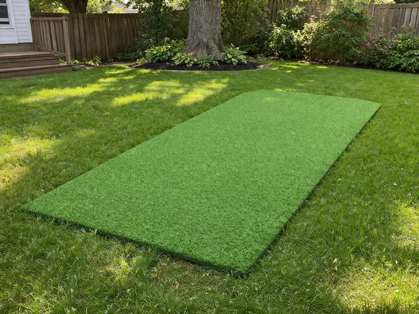 Golf Putting Green Artificial Grass Turf, 3FT x 10FT Indoor Outdoor Golf Training Mat with Realistic Synthetic Fake Turf, Multi-Sport Use for Baseball, Football, Gym customer photo 1