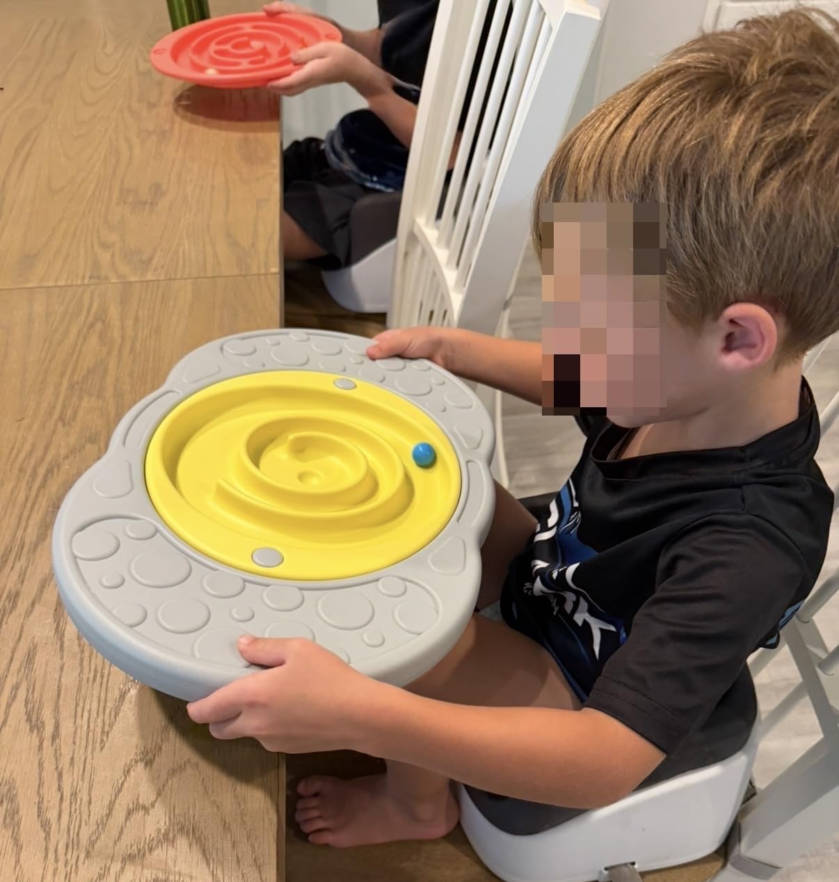 Kids Maze Balance Board with Bag, 2-in-1 Sensory Training Toy, Ages 3-12 | 9 Challenge Levels! 3 Boards & 3 Balls. Quiet Rubber Base. Builds Core Strength & Calms ADHD customer photo 1