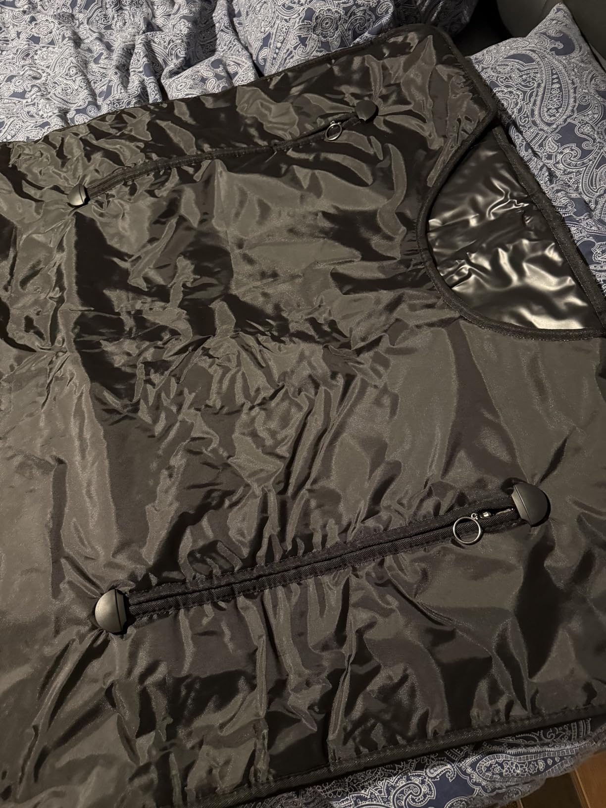 Sauna Blanket for Home: Extra Large Portable Sauna Blanket with Full Body Detox Wrap & Deep Heat Relaxation - Adjustable 86-176°F 20-60 Min Timer 74.8 x 35.5Inch customer photo 2