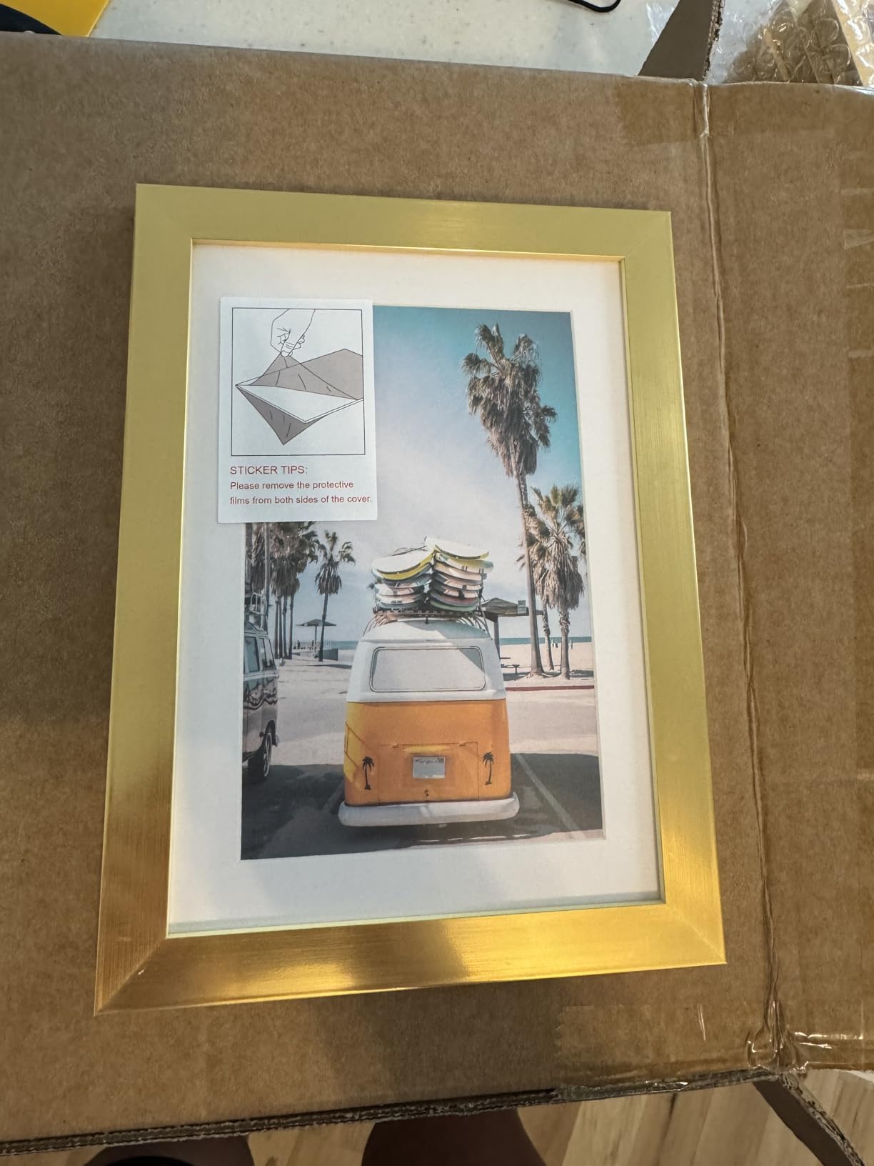Fixwal Picture Frames Set, 15 Pack, MDF, Soft Earth Tones, 8x10, 5x7, 4x6 | Wall or Tabletop Decor, High-definition Plexiglas panels customer photo 2
