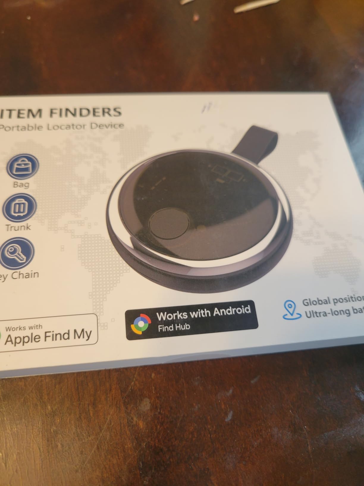 Air Tracker Tags-4 Pack for iOS and Android Bluetooth Tracker Smart Tags Compatible with Apple Find My (iOS) & Google's Find Hub Item Locator for Keys, Luggage, Wallet, Vehicles customer photo 1