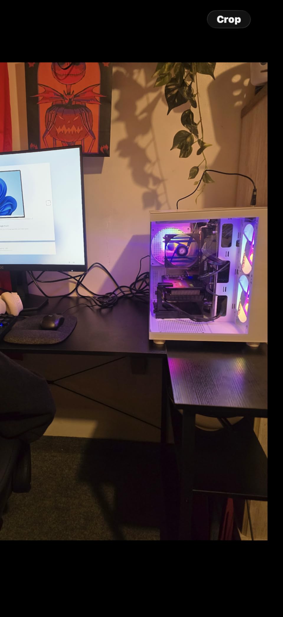 Prebuilt Gaming PC Desktop, Core i7 up to 3.9 GHz, RTX 3050 8G GDDR6 | 16GB RAM, 512GB SSD, WiFi, RGB Fan, Win11 Home, Tower Computer for Game, Office and Study customer photo 1
