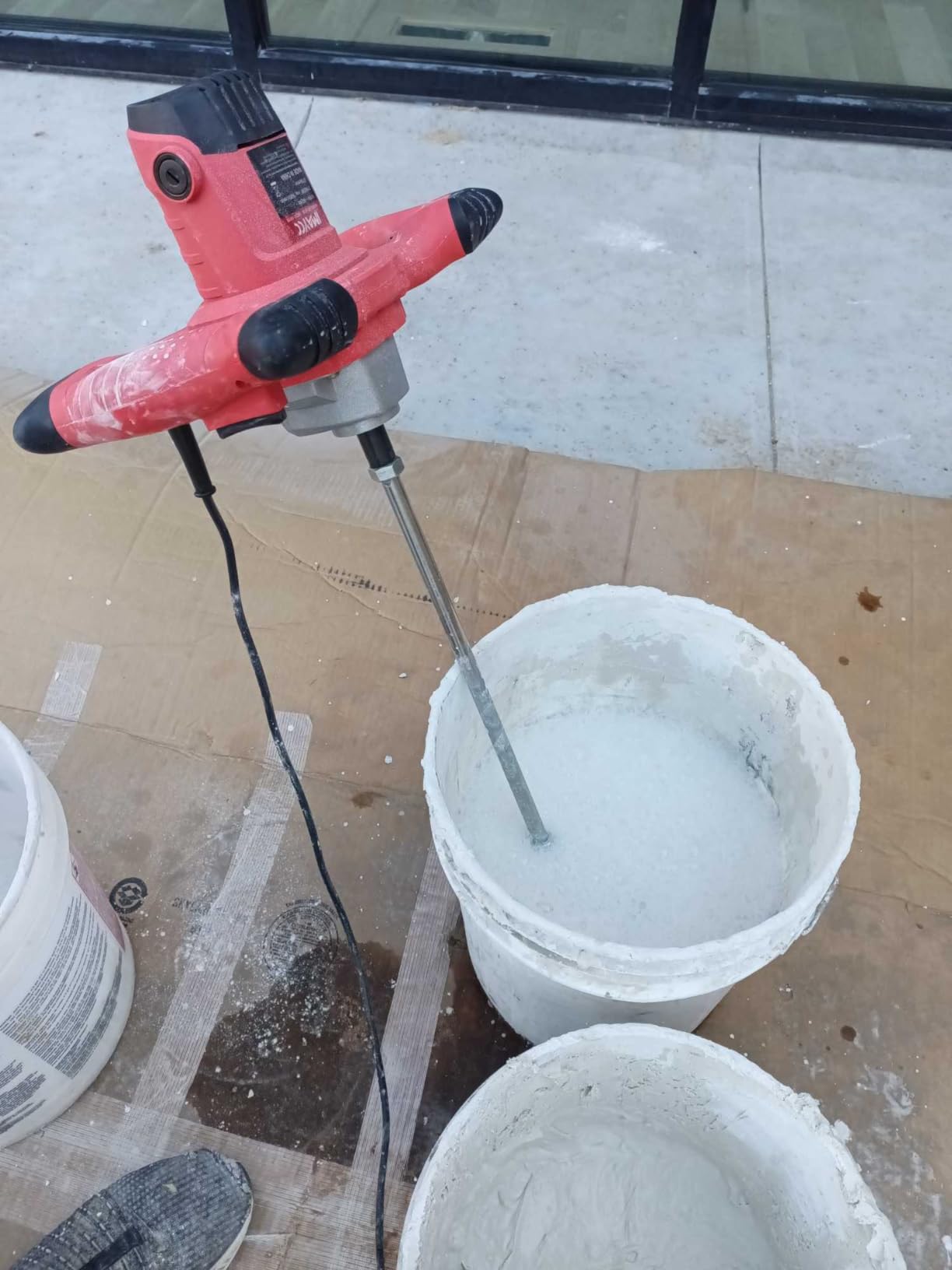 IMAYCC Concrete Mixer 2500W 15A, Cement Mixer With Variable Speed Control, 5/8