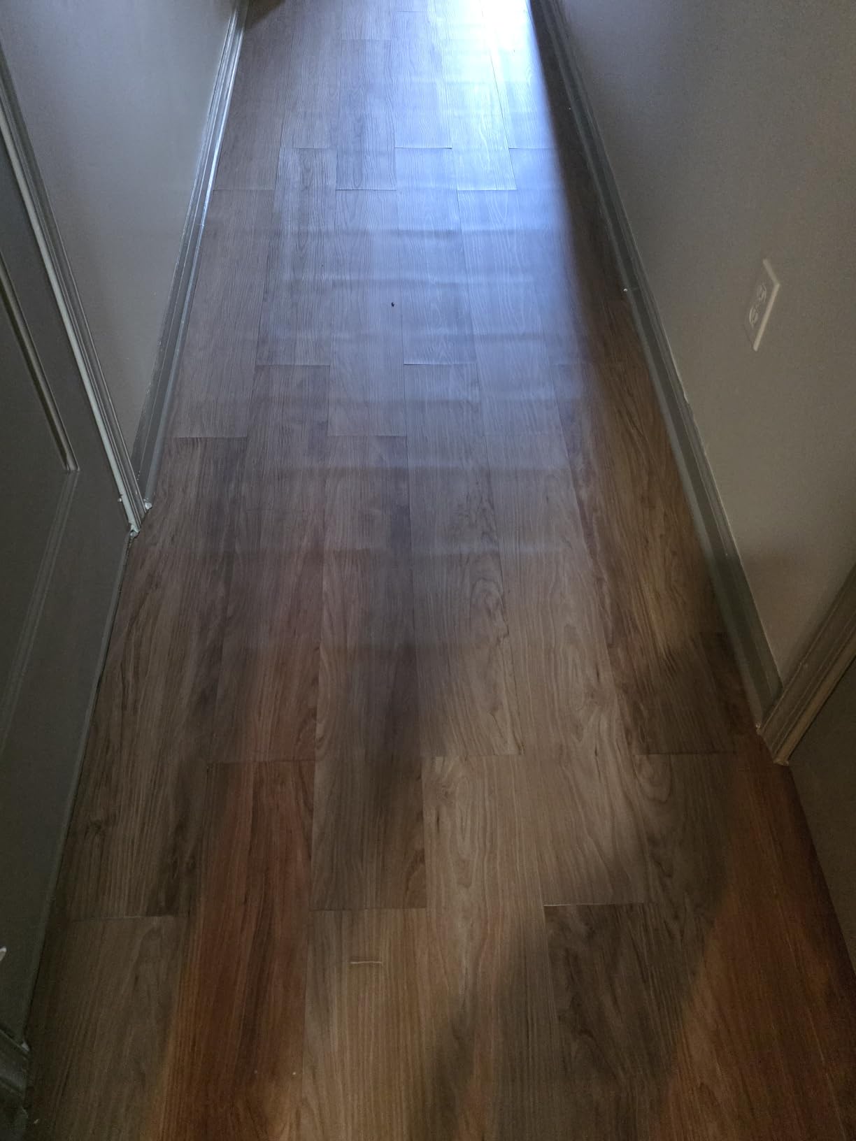INMOZATA 36 Pack Peel and Stick Floor Tile Waterproof Vinyl Plank Flooring (Warm Maple) customer photo 1
