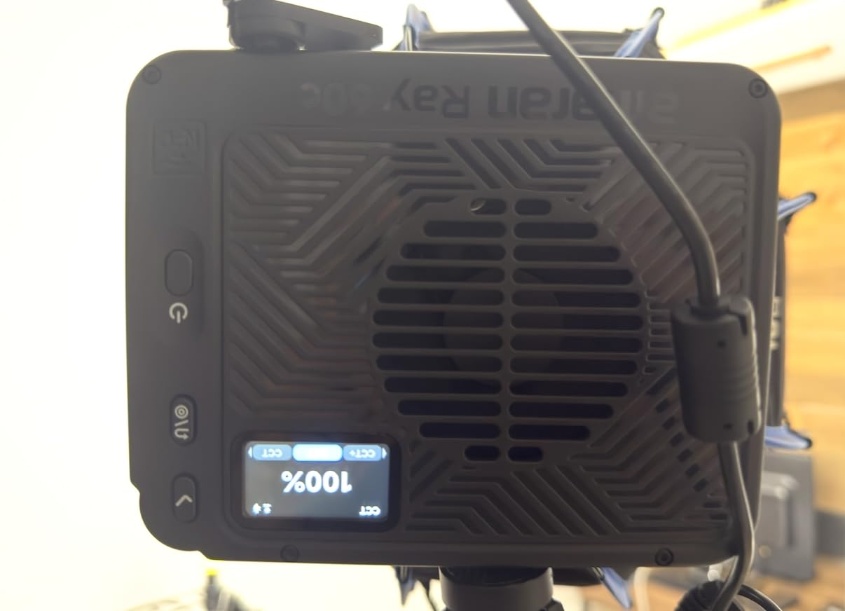 Amaran Ray 120c RGBWW COB LED Video Light, 120W, Bowens Mount, App Control | Octa Dome 30 Softbox, USB-C PD, App/NFC Control, CCT 1800-20000K, OmniColor Engine, 6850 Lux, for YouTube, Vlog, Streaming customer photo 1