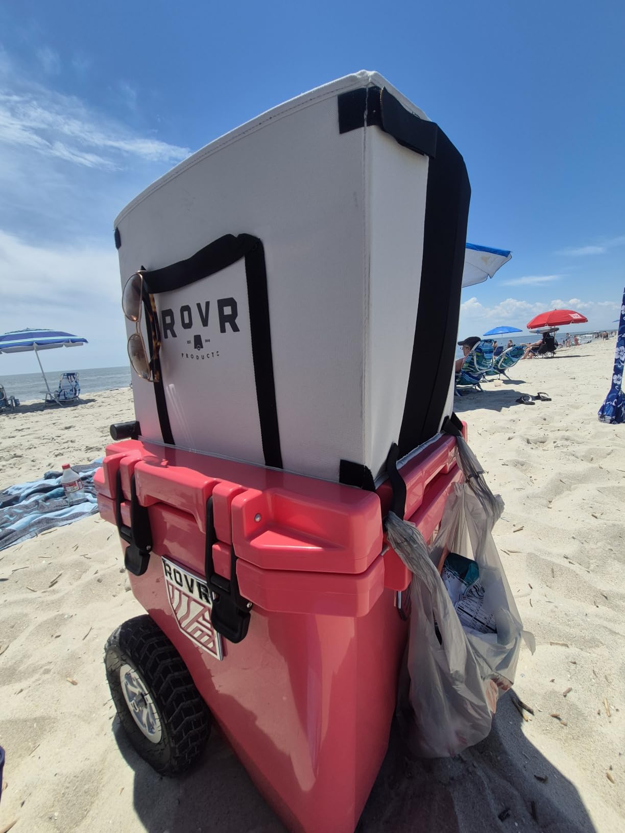 RovR Hard Cooler - Heavy Duty Insulated Cooler Box for Camping, Beach, Travel, Tailgating, Fishing, and Parties - Rugged Portable Cooler for Long Ice Retention customer photo 2