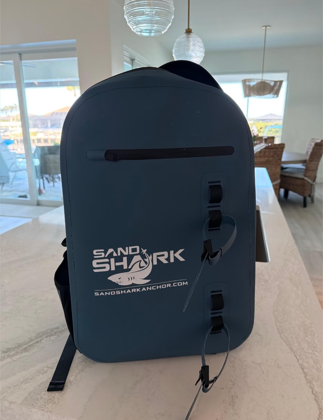 SandShark 25L Waterproof Backpack - IP67 Submersible Backpack with Airtight Zipper, TPU Shell, Laptop Sleeve - Waterproof Dry Bag for Boating, Beach, Swim, Travel & Water Sports customer photo 1