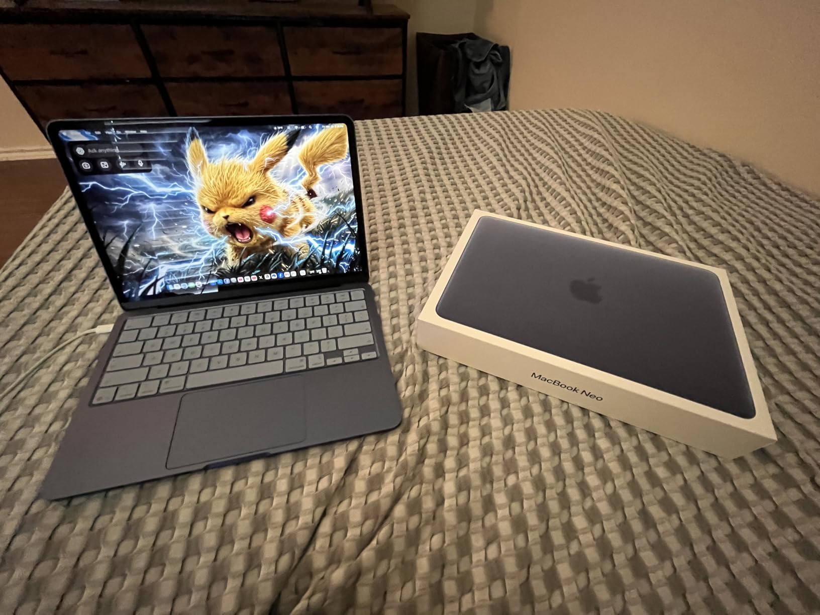 Apple 2026 MacBook Neo 13-inch Laptop with A18 Pro chip: Built for AI and Apple Intelligence, Liquid Retina Display, 8GB Unified Memory, 512GB SSD Storage, 1080p FaceTime HD Camera, Touch ID; Blush customer photo 2