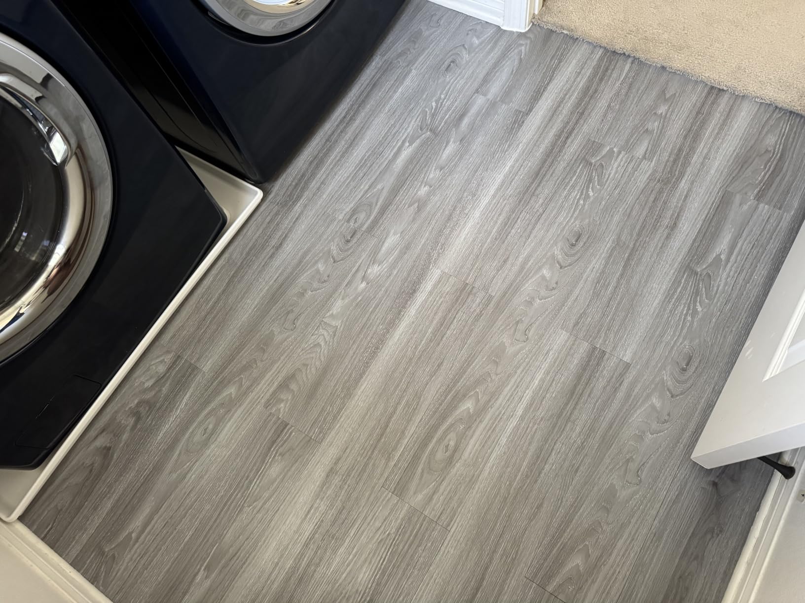 RORA Peel and Stick Floor Tile, 36-Pack 54 SF, Wood Plank Waterproof Vinyl | Self-Adhesive, Removable Floor Tiles for Living Room, Bedroom, Kithen, Bathroom, Basement, DIY Home Decor customer photo 1