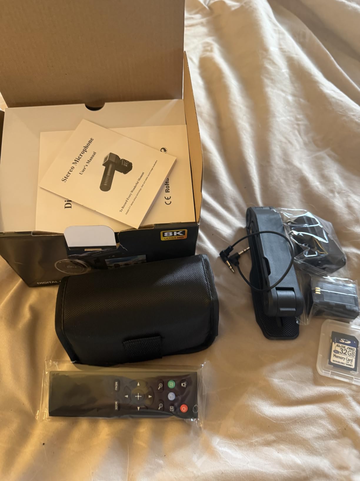 FlyFrost 8K Video Camera 88MP UHD WiFi Vlogging Cameras for YouTube 18X Digital Zoom IR Night Vision 3.0'' Touch Screen Camcorder with Microphone, Lens Hood, Stabilizer, Remote, Two Batteries customer photo 1