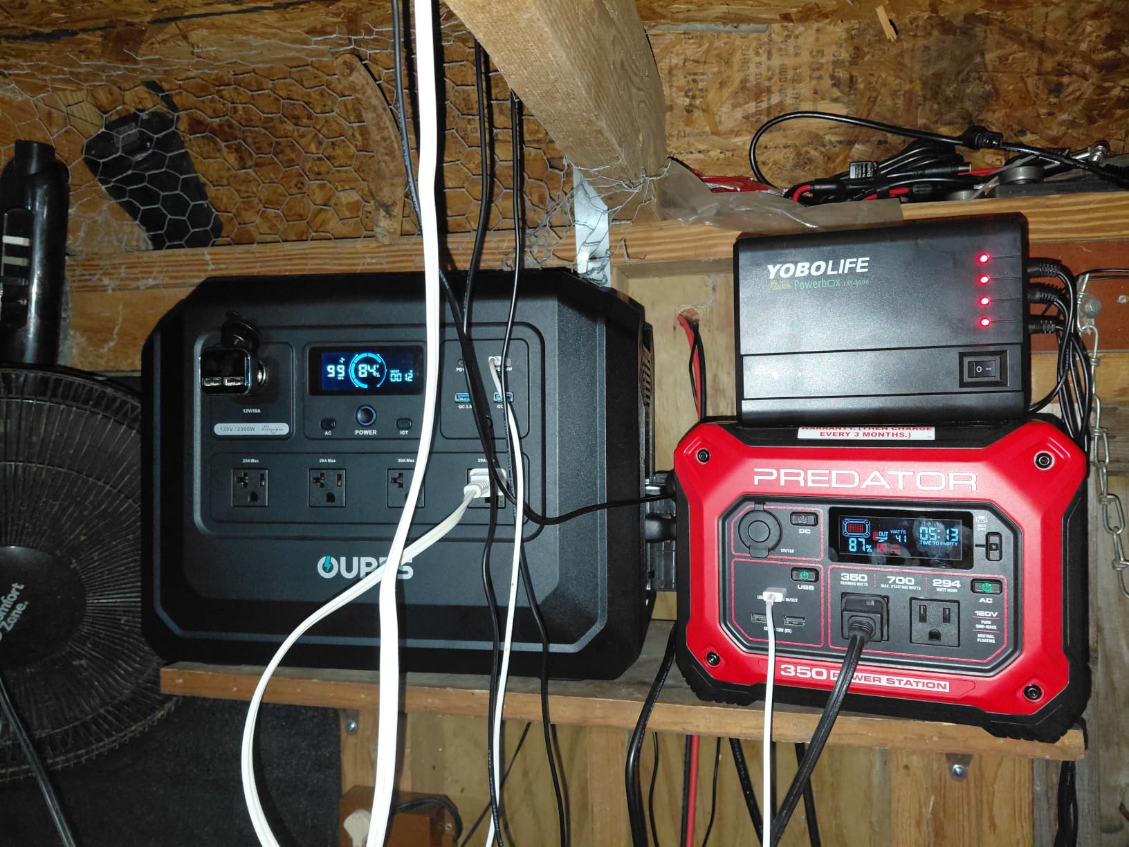 OUPES Mega 1 Lite Portable Power Station 1024Wh 2000W (4500W Surge) | LiFePO4 Battery, UPS Backup, 46 Mins Full Charge, Built-in MPPT, 9 Ports, 140W PD, QC3.0, APP Control via Wi-Fi & Bluetooth customer photo 1