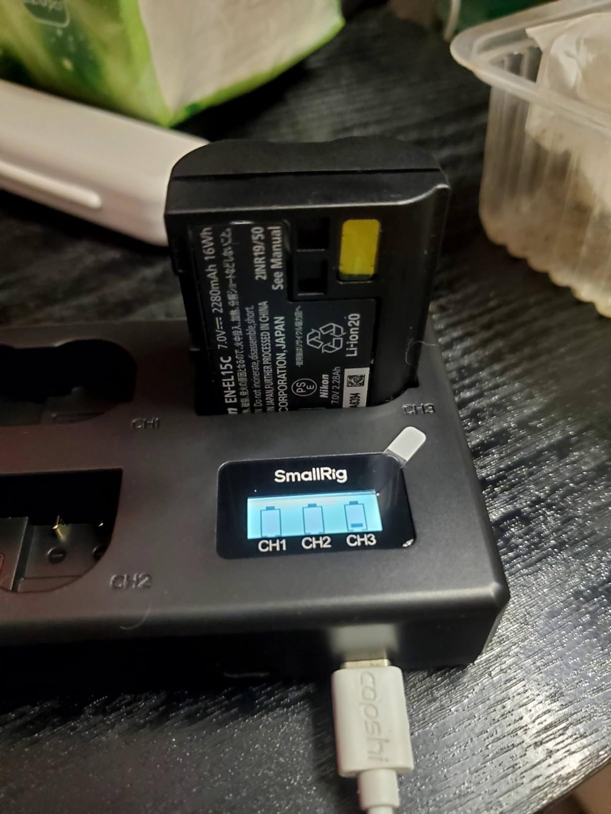 SmallRig 3-Pack EN-EL15c Battery with Triple LCD Charger for Nikon | 1940mAh Batteries, Full Decode for Nikon ZR,Z6III,Zf,Z8,Z7II,Z7,Z6II,Z6,D850,D810,D780,D750, D500,D7500,D7200 customer photo 2