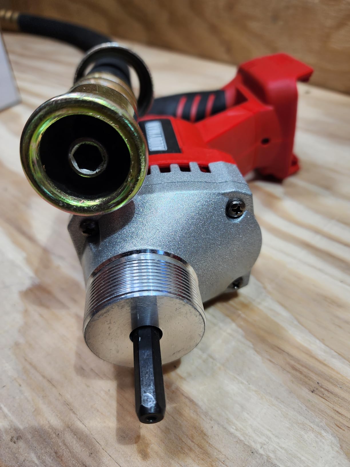 Alloyman Handheld Concrete Vibrator Tool, 600W Brushless Concrete Vibrator with 2 * 4.0Ah Battery & Charger, 3.8ft Flexible Immersion Shaft & Portable Vibrator for Removing Air Bubble customer photo 1