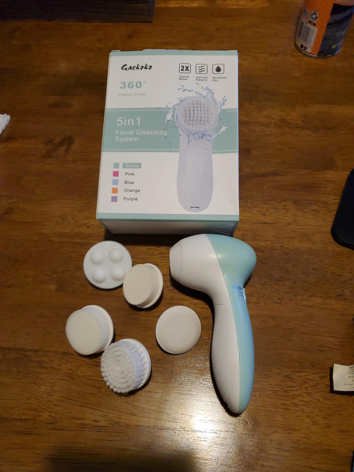Blackhead Remover Pore Vacuum with Nose Brush & Blackhead Needle Set, 3 Adjustable Suction Levels 5 Suction Power, 5 Probes USB Rechargeable Pore Cleaner customer photo 2