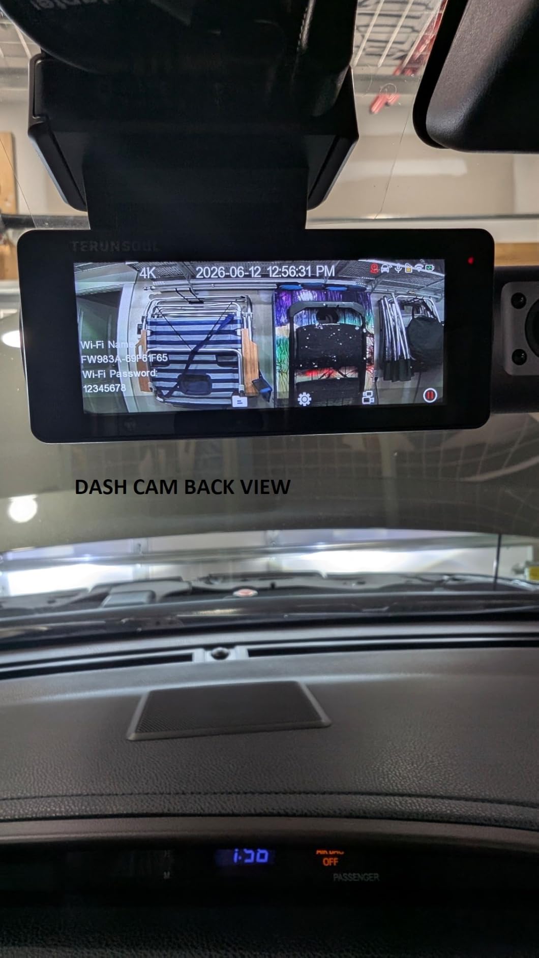 4K Dash Cam Front and Rear, Full HD 3 Channel Dashcam, Free 128GB Memory Card, Built-in 5.8GHz WiFi Built-in GPS, Collision Sensor, Night Vision, 3.16