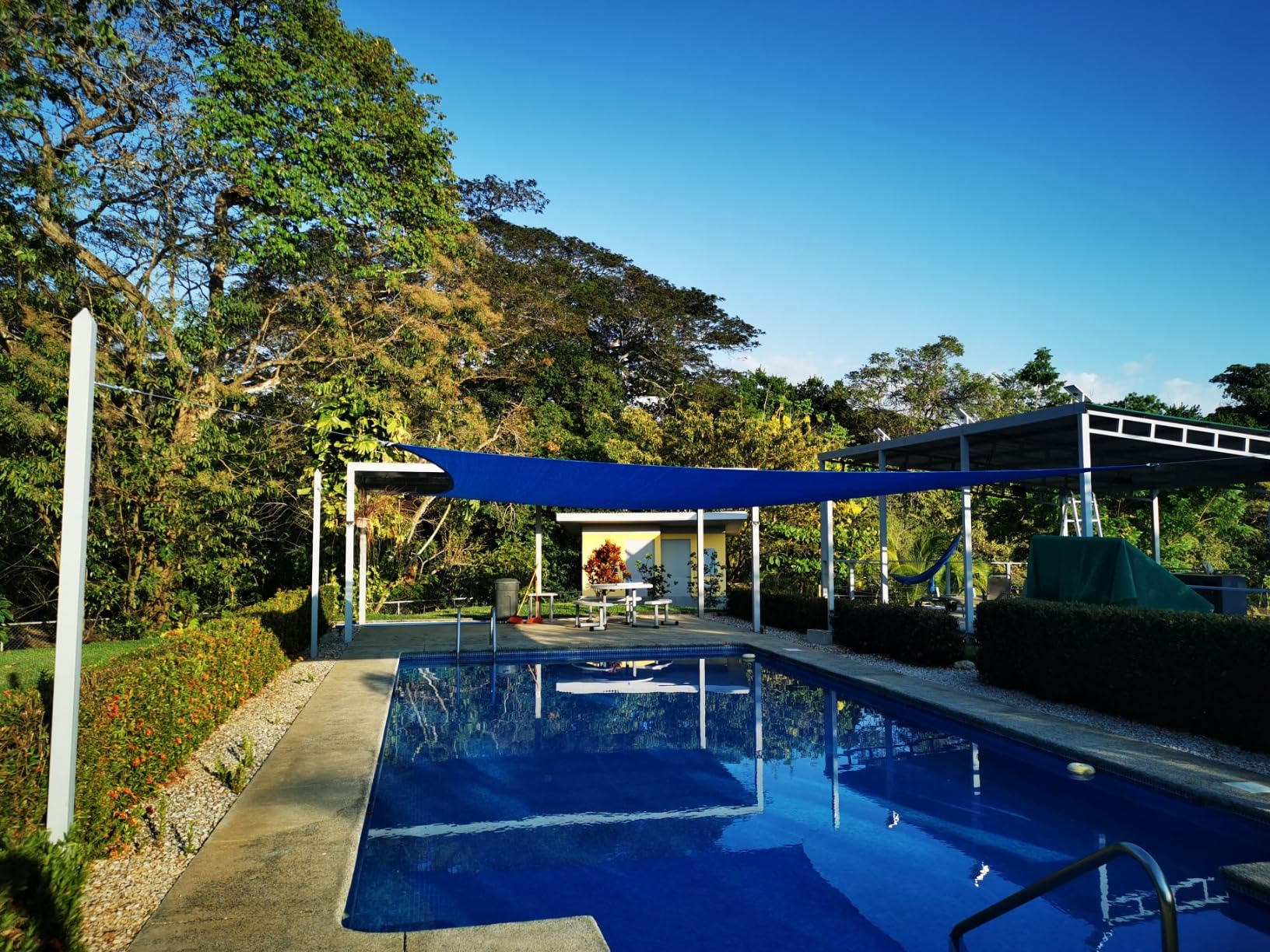 Royal Shade 16' x 20' Beige Rectangle Sun Shade Sail - 200GSM HDPE Sun Sail Outdoor Canopy - 95% UV Block & Breathable Mesh for Carport, Patio and Garden customer photo 1