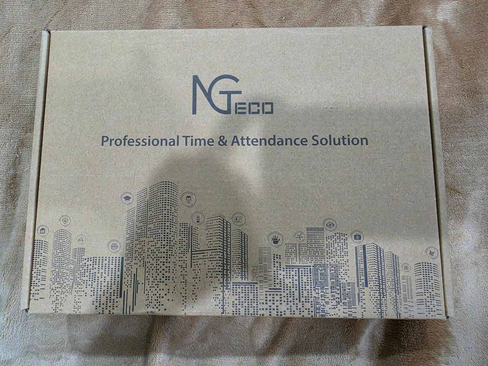 NGTeco Standalone Time Clock, Biometric Punch Machine for Small Business | Employee Time Clock with Fingerprint & PIN Check-in, USB Data Export, No WiFi or Software Required, No Monthly Fees customer photo 2