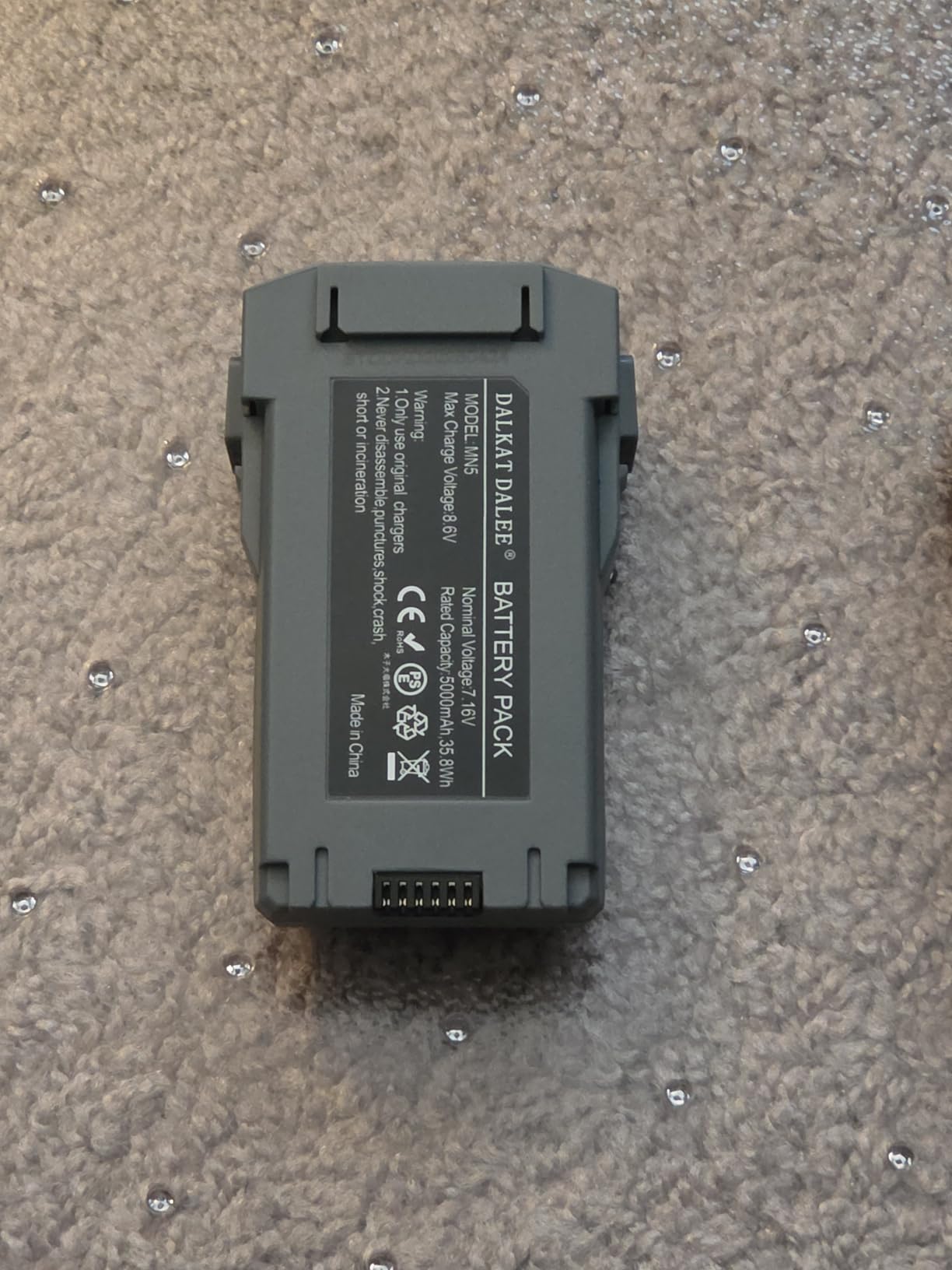 Intelligent Flight Battery Plus Compatible with DJI Mini 5 Pro, Mini 4 Pro, Mini 3 Pro, Mini 3, 5000mAh 50 Mins Max Flying Time Upgraded Drone Battery Replacement Parts customer photo 2