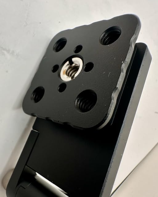 Universal Foldable L-Shape Quick Release Plate for DSLR Mirrorless Camera,Arca Swiss Tripod Mount 1/4