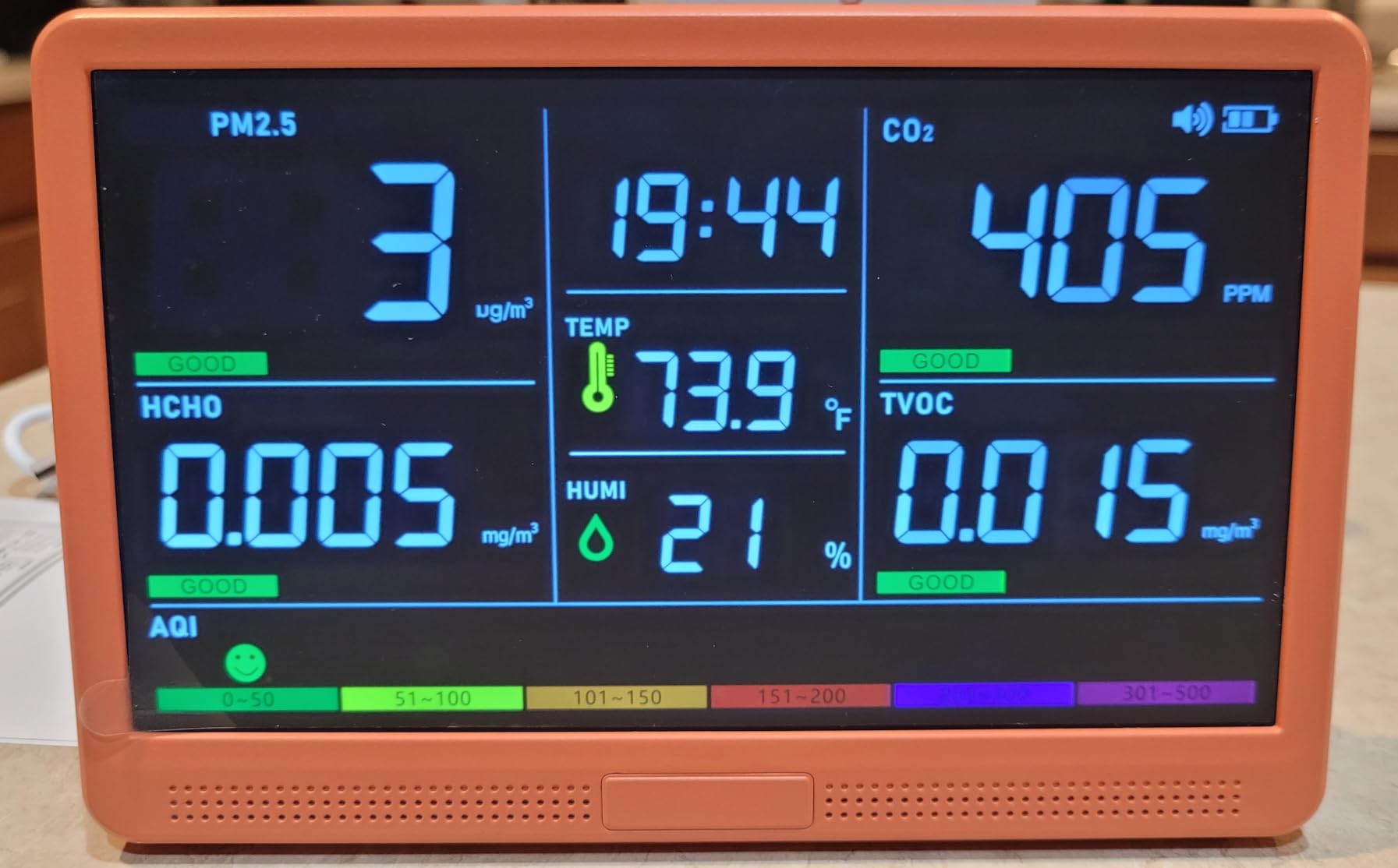 bonoch 16 in 1 Air Quality Monitor Indoor 7