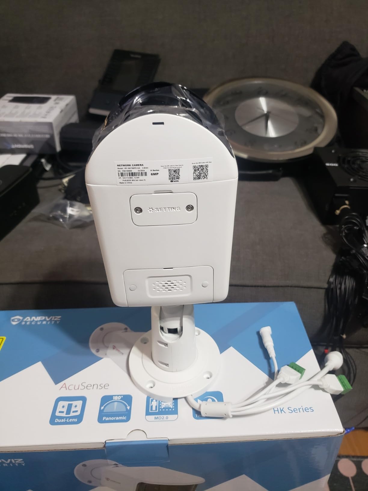 Anpviz License Plate Recognition PoE IP Camera, 4MP@30/60fps LPR/ANPR customer photo 2