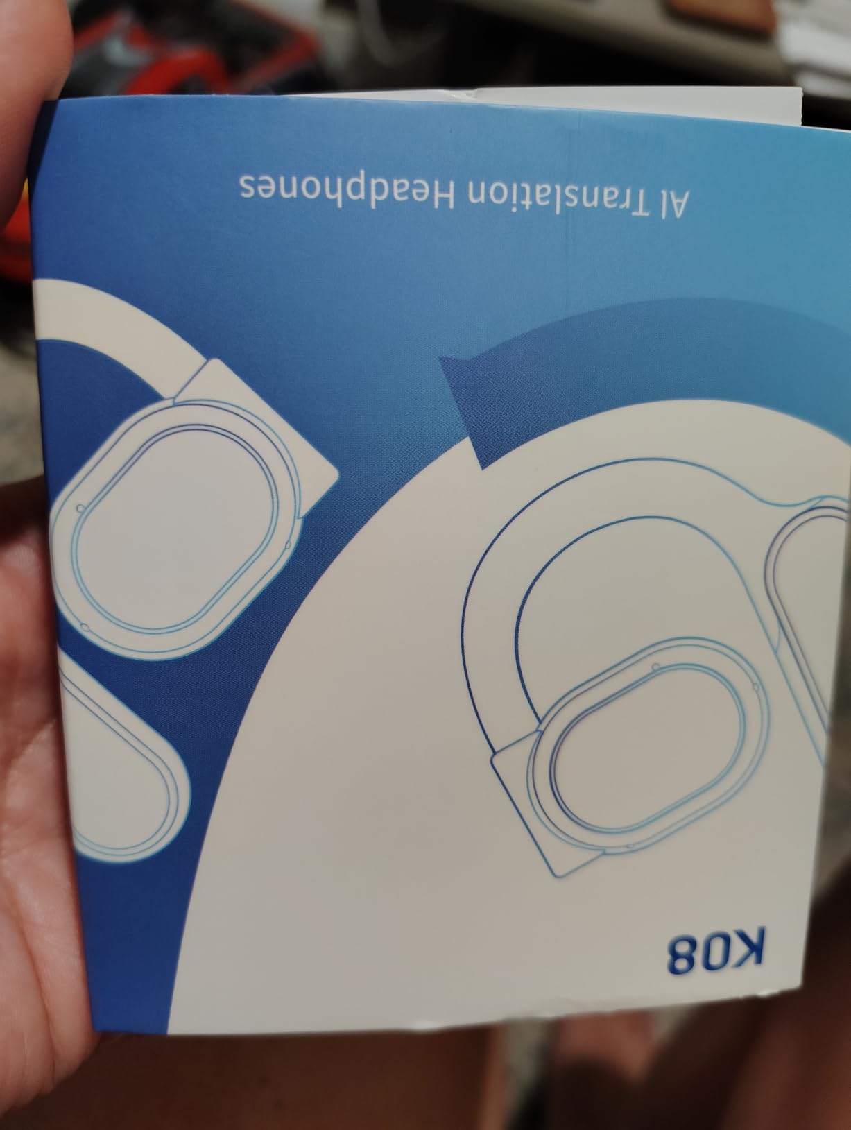 AI Translation Earbuds Real Time 164 Languages 80H Playtime Translator Ear Buds Audifonos Traductores Inglés Español Wireless Earphones Bluetooth AI Headphone for Travel Meeting Learning K08 Black customer photo 1