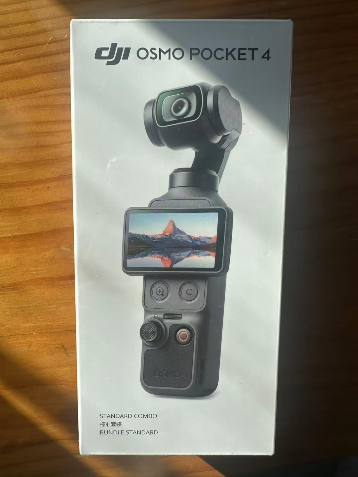 DJI Osmo Pocket 4 Standard Combo, Pocket Gimbal Vlog Camera, 1