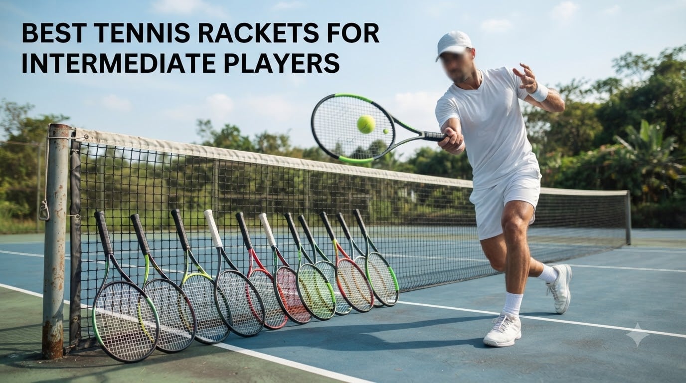 best tennis rackets for intermediate players