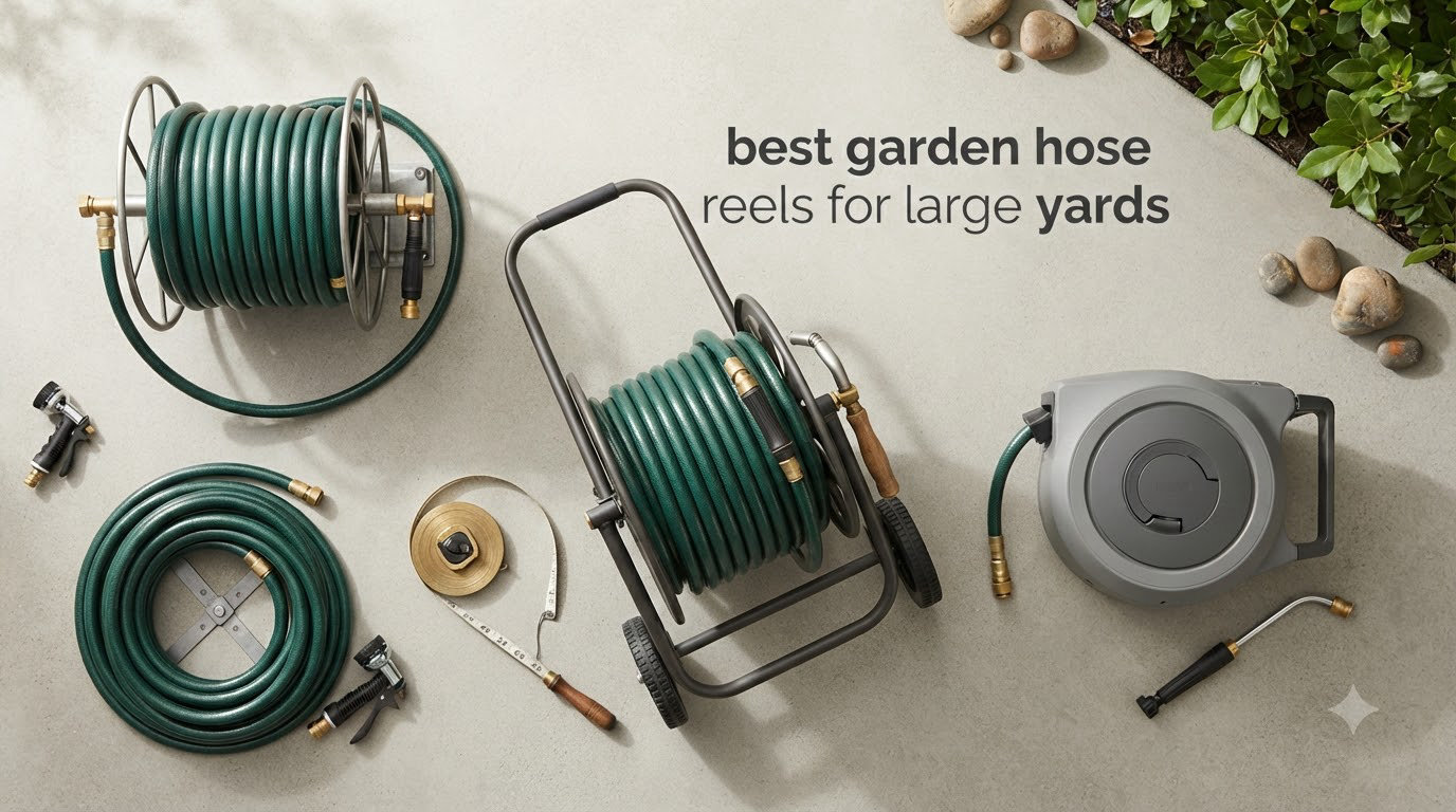 best garden hose reels for large yards