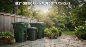 best outdoor animal proof trash cans