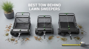 best tow behind lawn sweepers