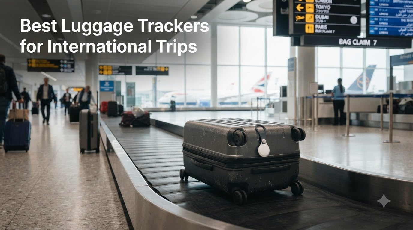 Best Luggage Trackers for International Trips
