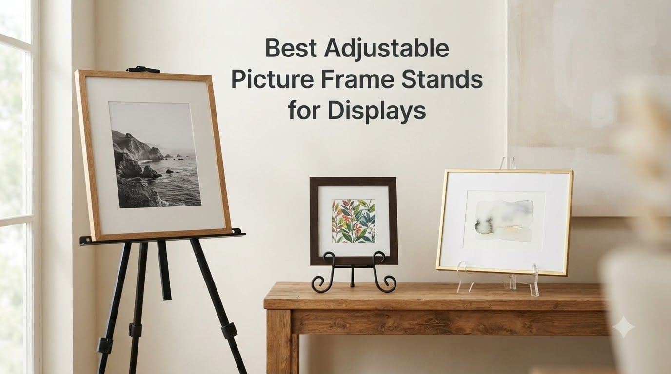 Best Adjustable Picture Frame Stands for Displays