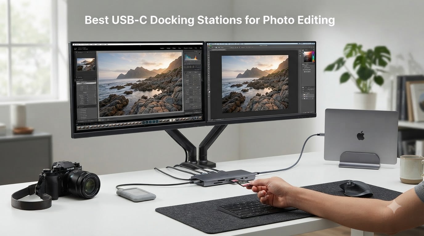 Best USB-C Docking Stations for Photo Editing