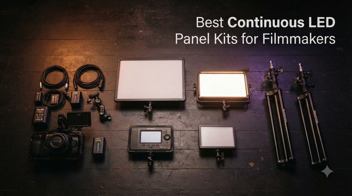 Best Continuous LED Panel Kits for Filmmakers