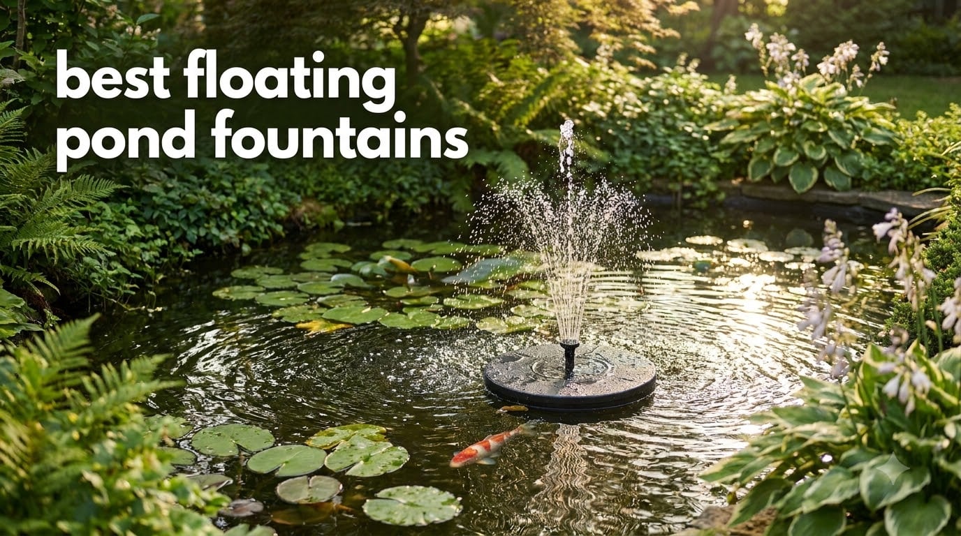 best floating pond fountains