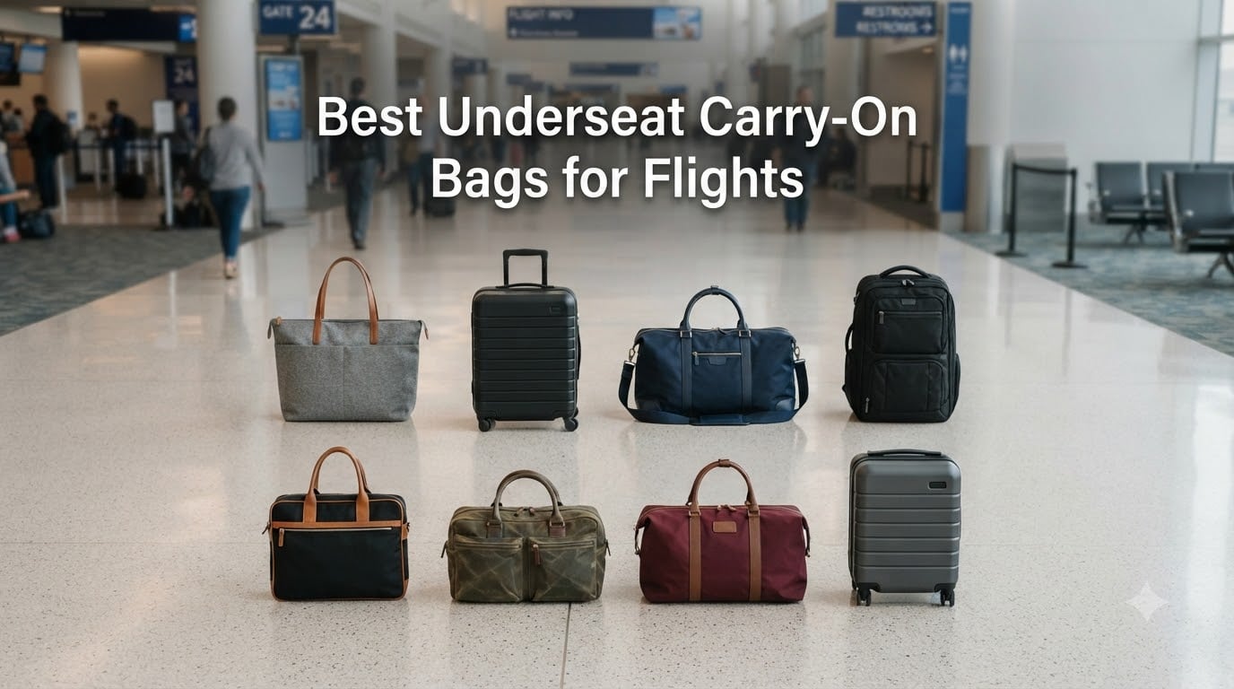 Best Underseat Carry-On Bags for Flights