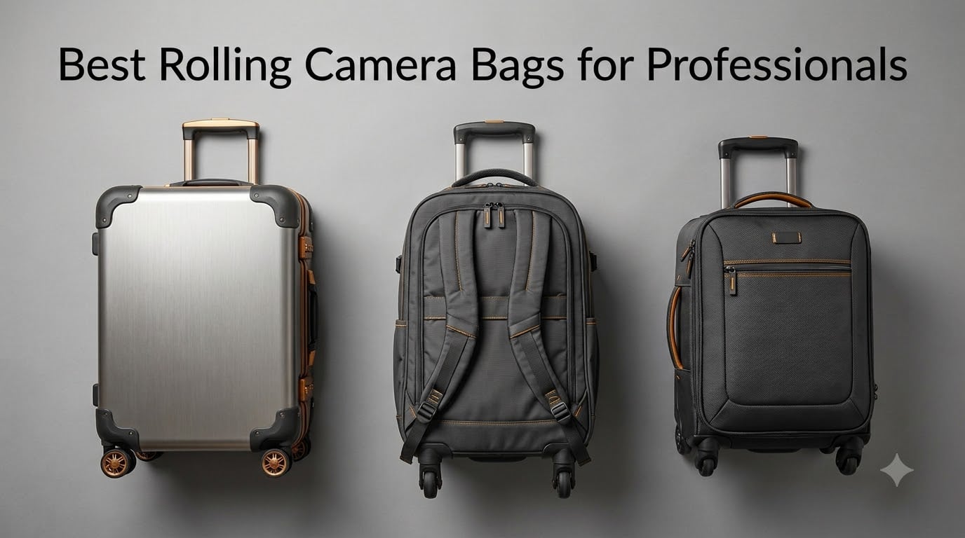Best Rolling Camera Bags for Professionals