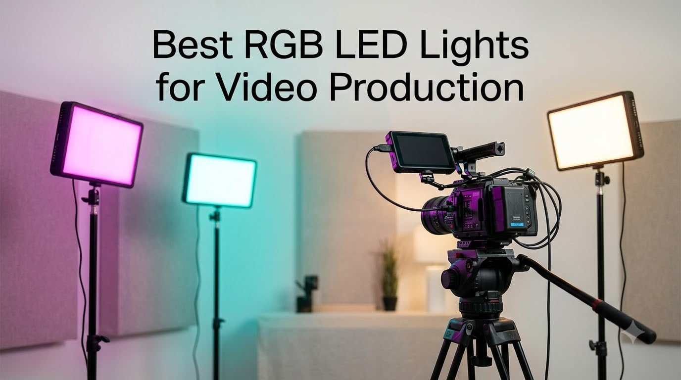 Best RGB LED Lights for Video Production