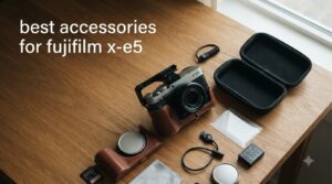 best accessories for fujifilm x-e5