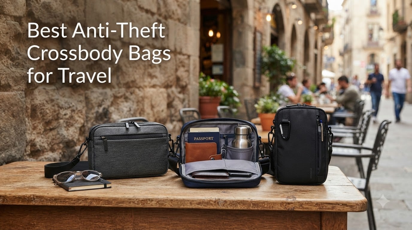 Best Anti-Theft Crossbody Bags for Travel