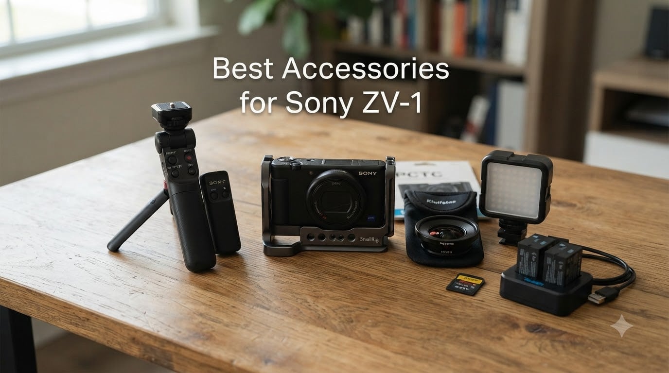 Best Accessories for Sony ZV-1